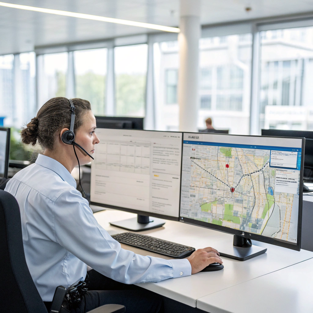 Commercial dispatch base station console