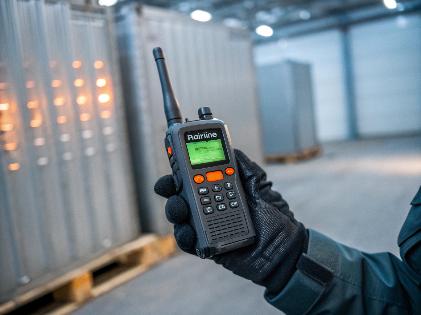 Professional handheld two-way radio hardware